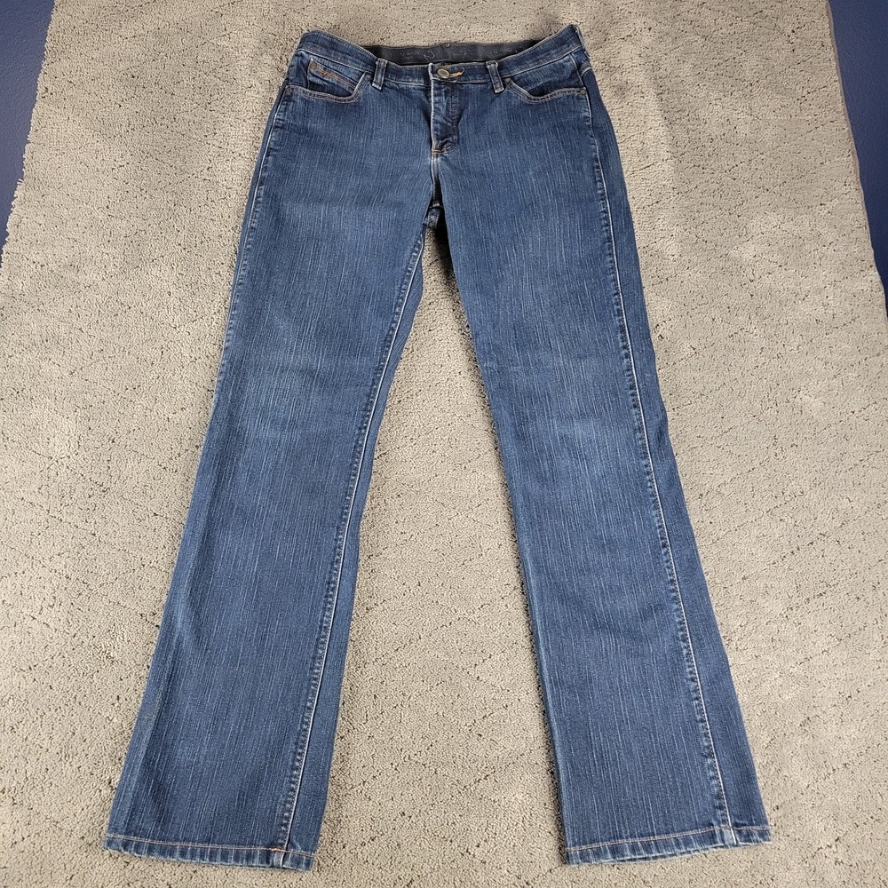 Wrangler Q-Baby Jeans Womens 11/12 Blue Bootcut Stretch Denim Western Cowgirl